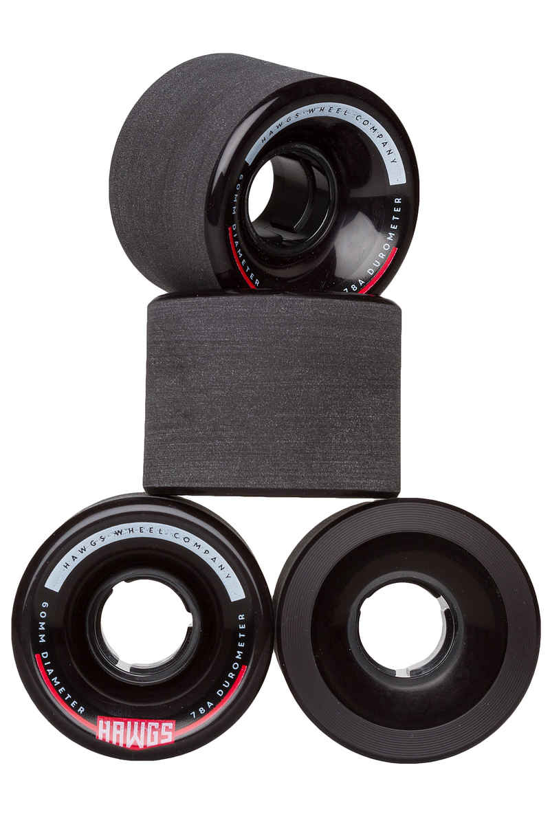 Hawgs Chubby Roue (black) 60mm 4 Pack 78A