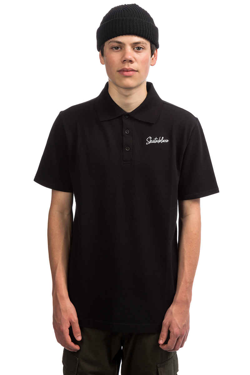 SK8DLX Script Polos (black)