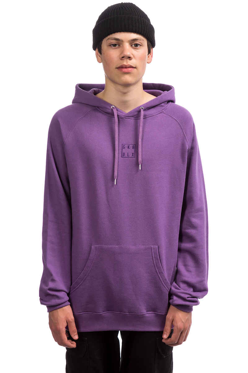 SK8DLX Square sweat à capuche (aubergine)