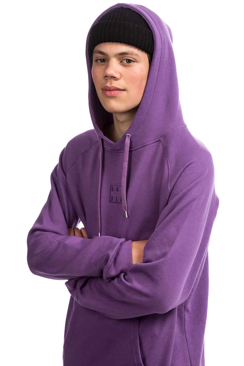 SK8DLX Square sweat à capuche (aubergine)