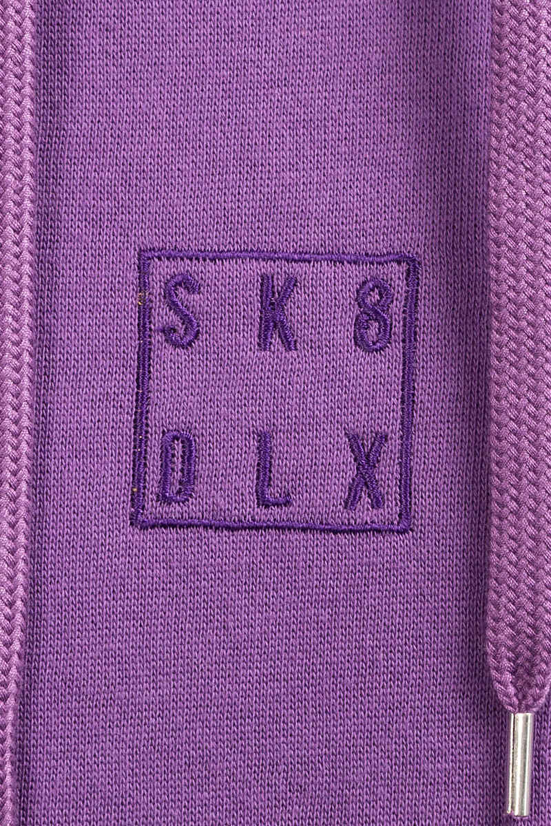 SK8DLX Square sweat à capuche (aubergine)