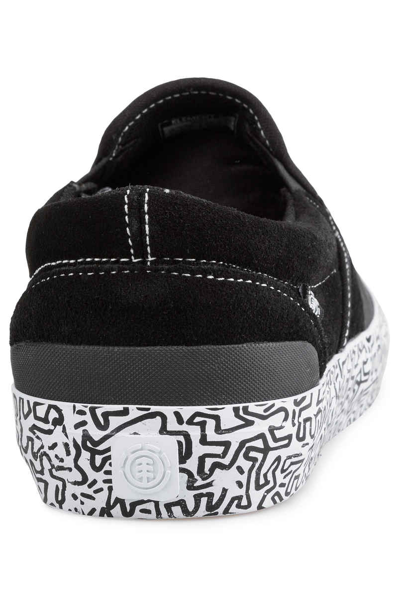 Element KH Spike Slip Shoes (black white)
