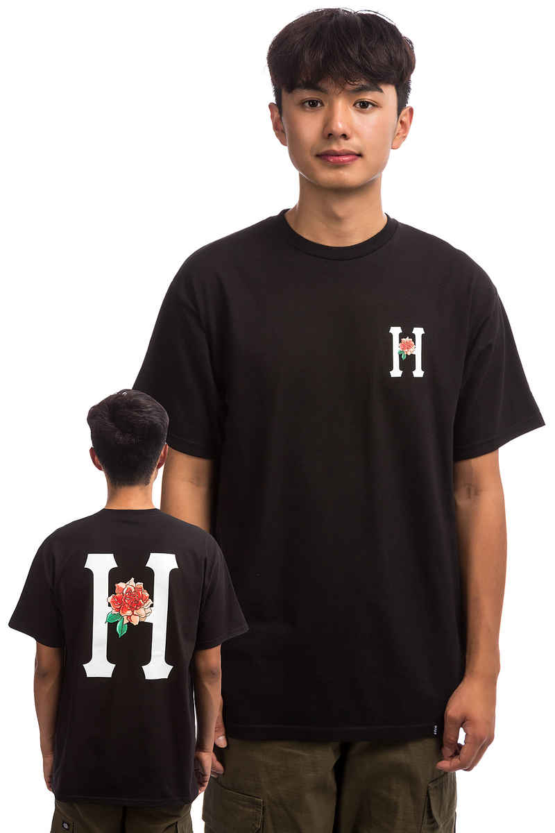 HUF Bara Flower Classic H T-Shirt (black)
