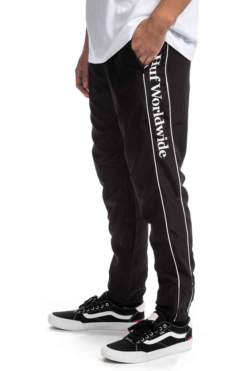 HUF Worldwide Track Pantalones (black)