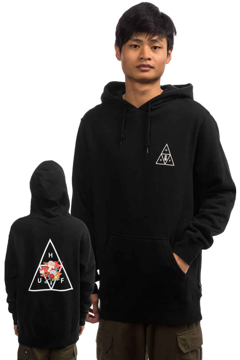 HUF Memorial Triangle Hoodie (black)