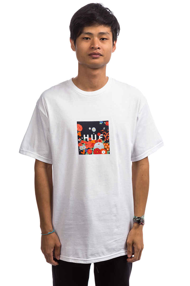 HUF Memorial Box Logo T-Shirt (white)