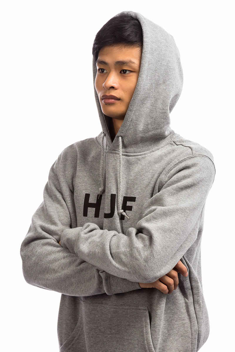 HUF Essentials OG Logo Hoodie (heather grey)