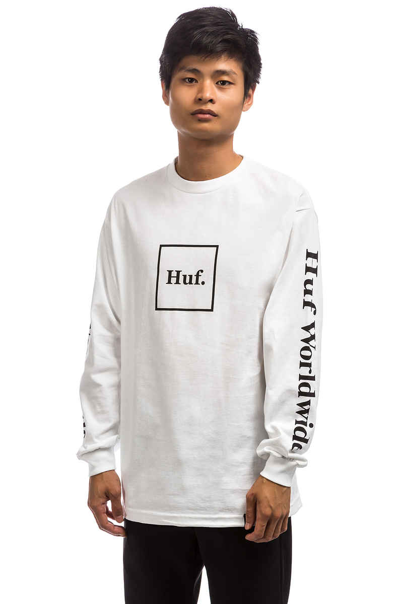 HUF Domestic Longsleeve (white)
