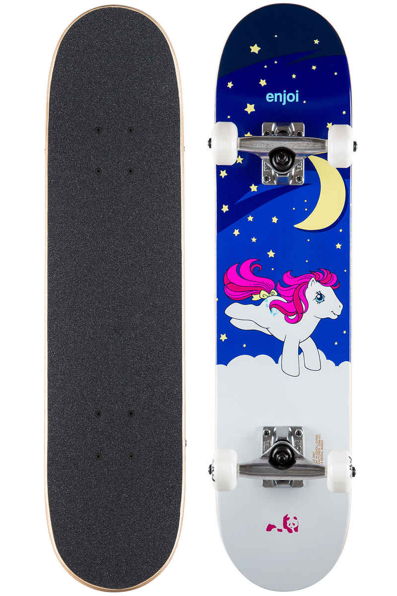 Enjoi MLP Night Time GITD Mini 7" Complete-Board (white blue)