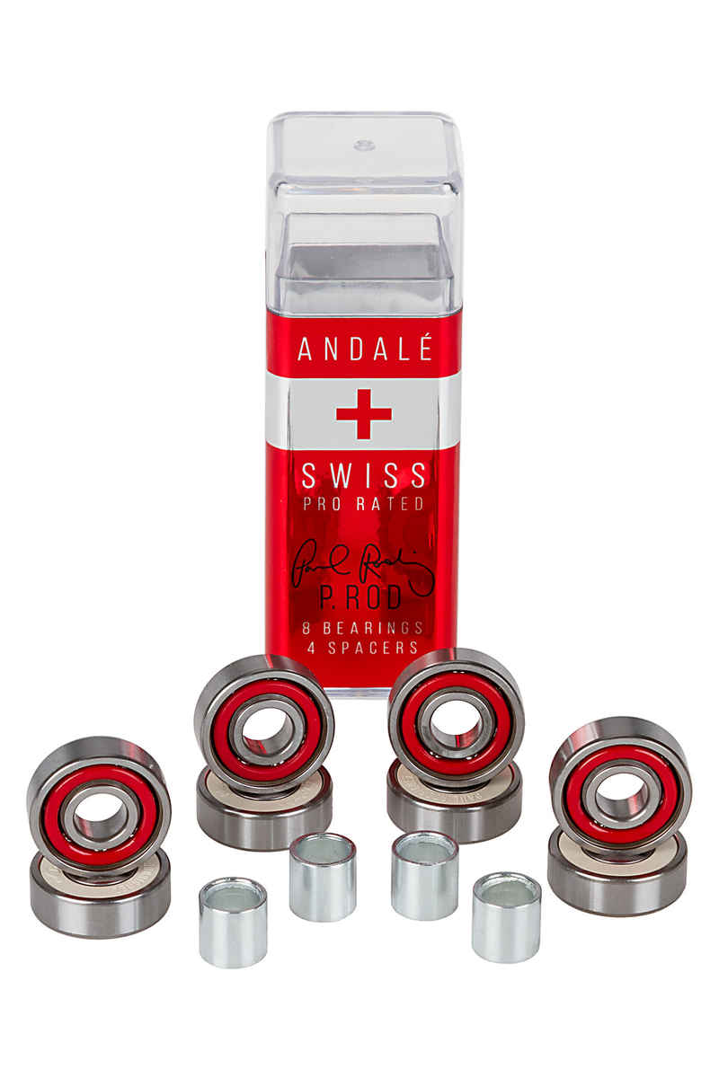 Andale P. Rod's Pen Box Swiss Bearings (white silver)