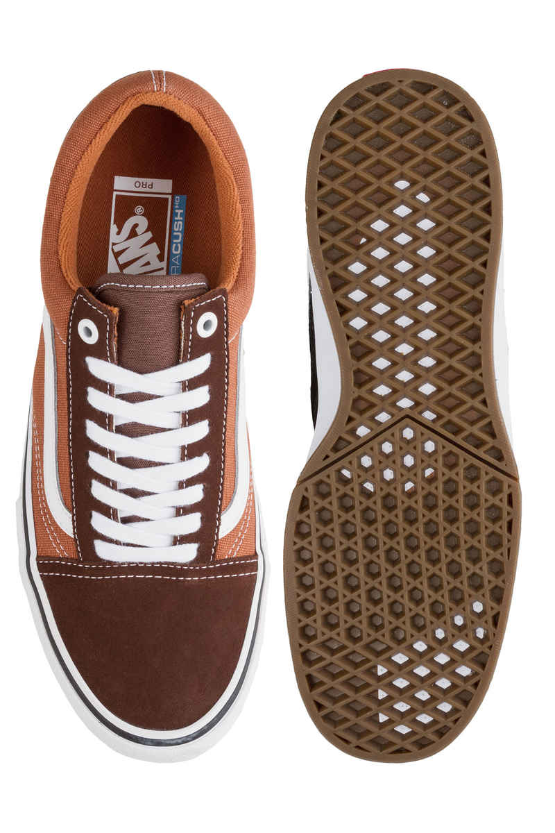 Vans Old Skool Pro Chaussure (potting soil leather brown)
