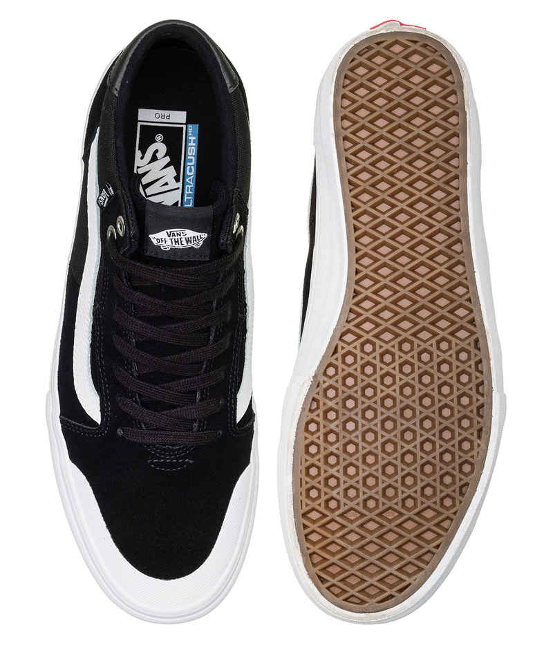 Vans Style 112 Mid Pro Schoen (black white)