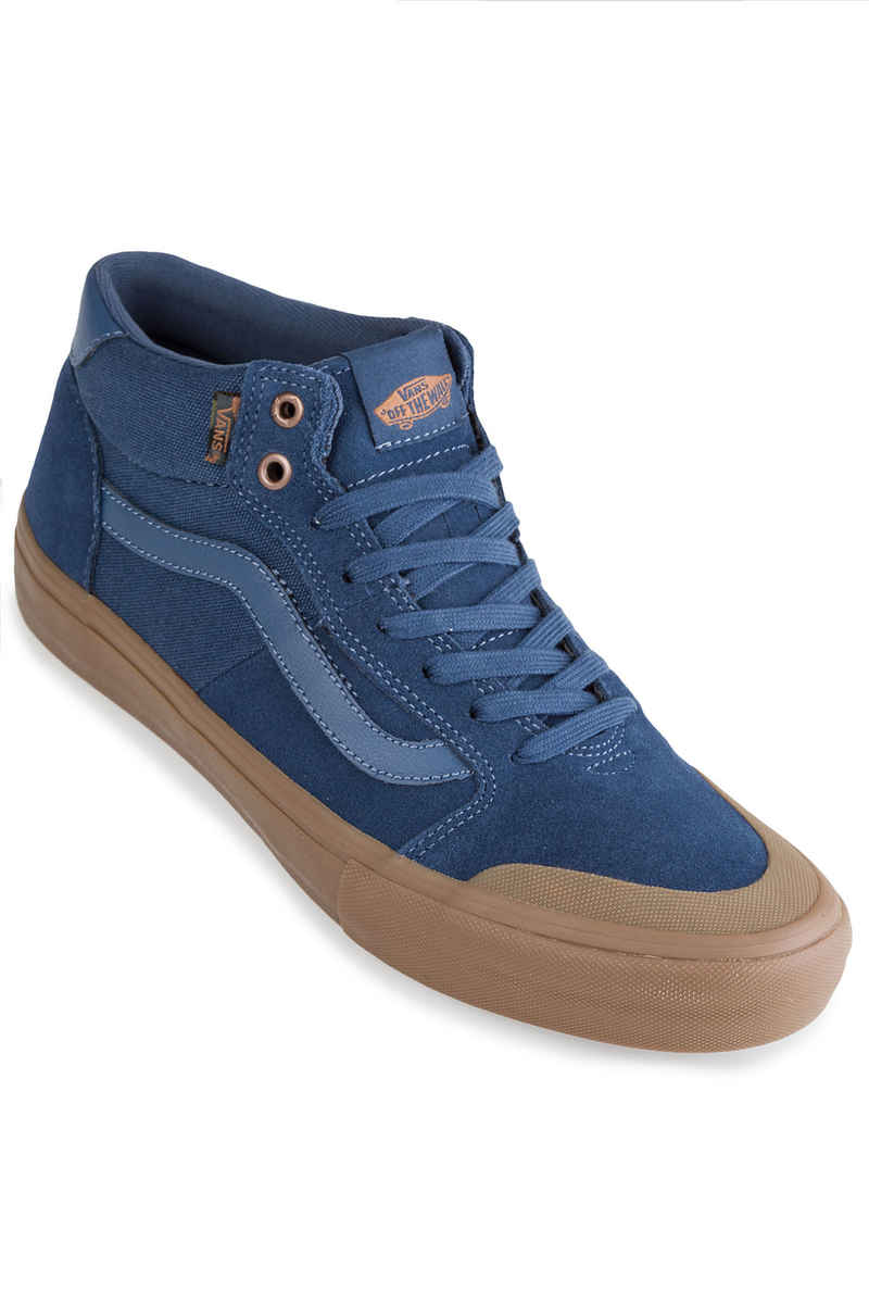 Vans Style 112 Mid Pro Schoen (camouflage dark denim gum)