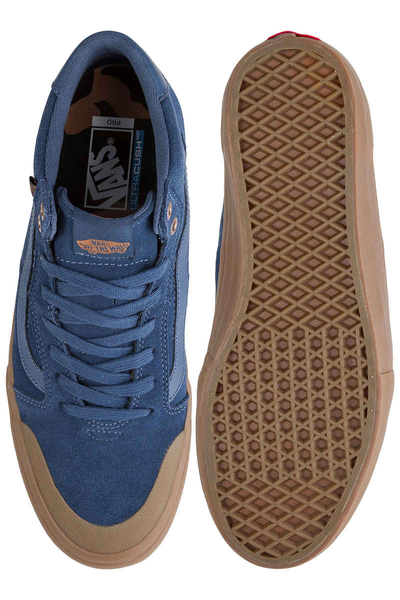 Vans Style 112 Mid Pro Schoen (camouflage dark denim gum)