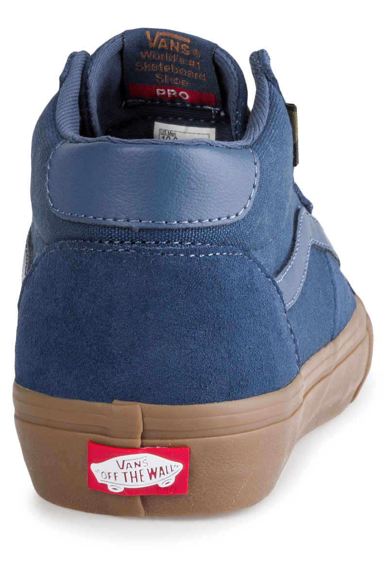 Vans Style 112 Mid Pro Schoen (camouflage dark denim gum)