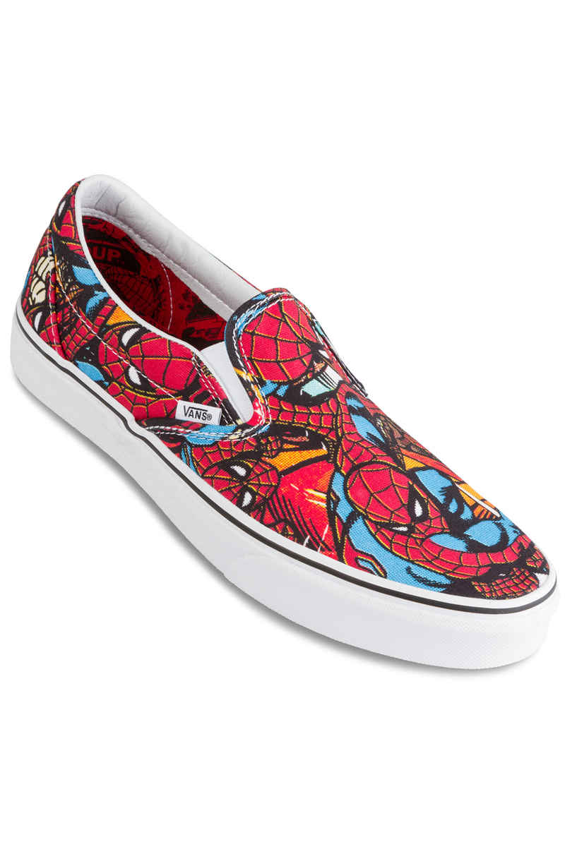Vans x Marvel Classic Slip-On Chaussure (spiderman black)