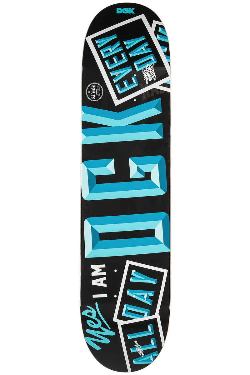 DGK Skateboards Open Blue 8.06" Deck