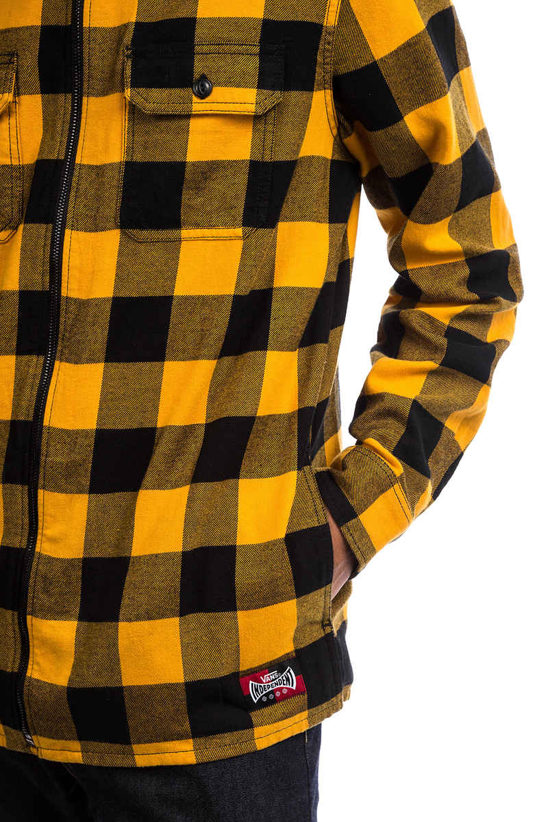 Vans x Independent Zip Flannel Chemise (sunflower)