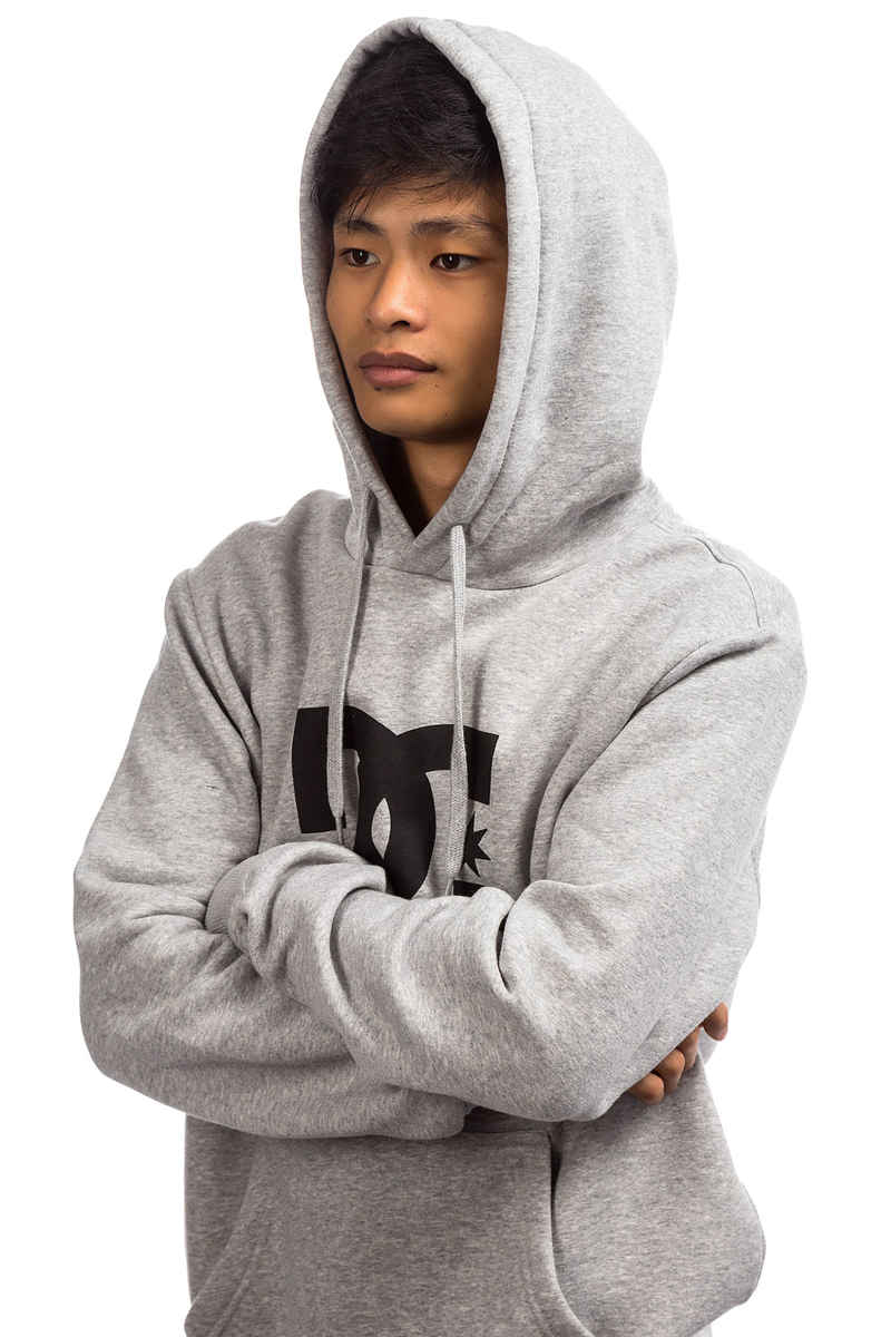 DC Star Hoodie (grey heather)