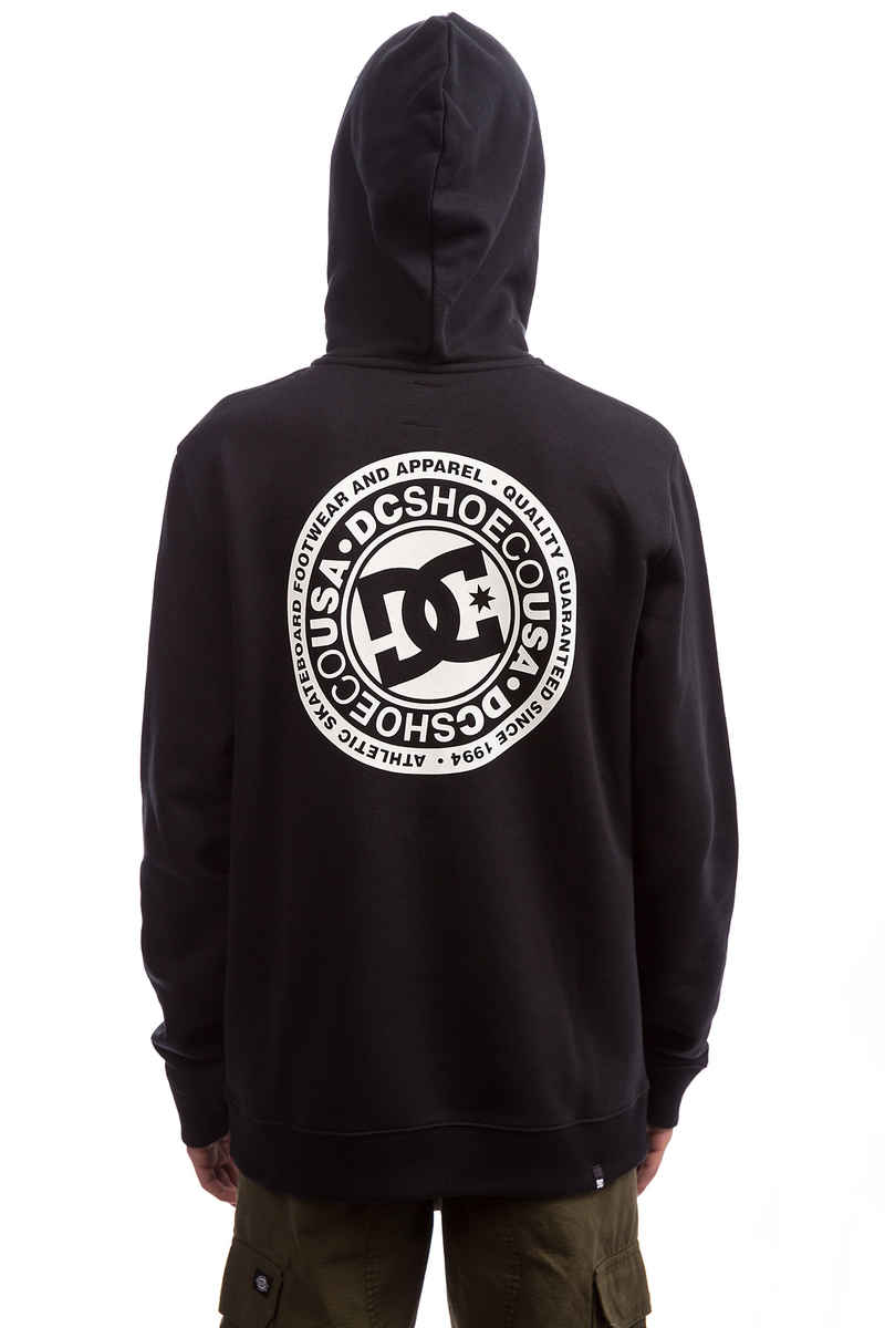 DC Circle Star Zip-Sweatshirt avec capuchon (black)