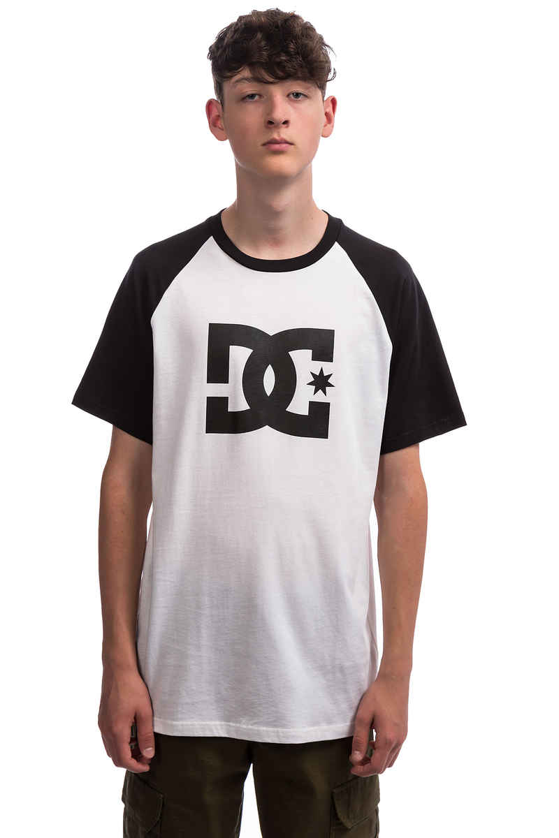 DC Star Raglan T-Shirt (black snow white)