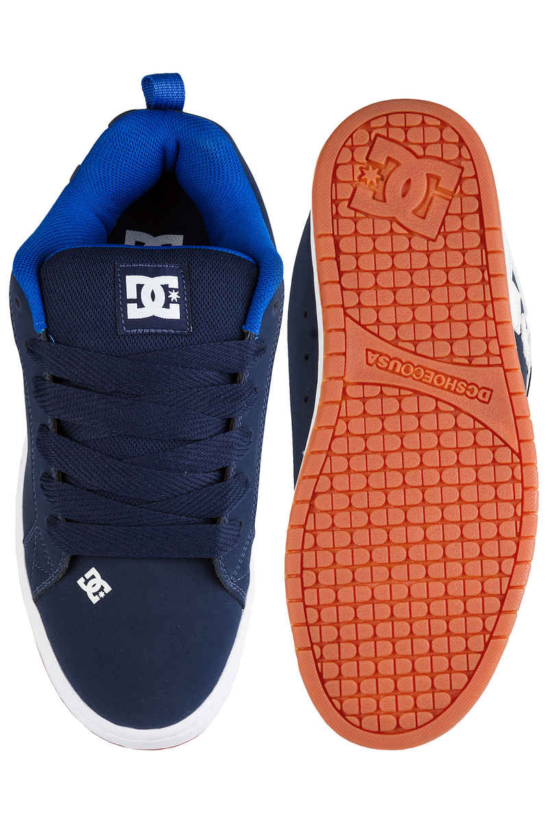 DC Court Graffik Schoen (navy royal)