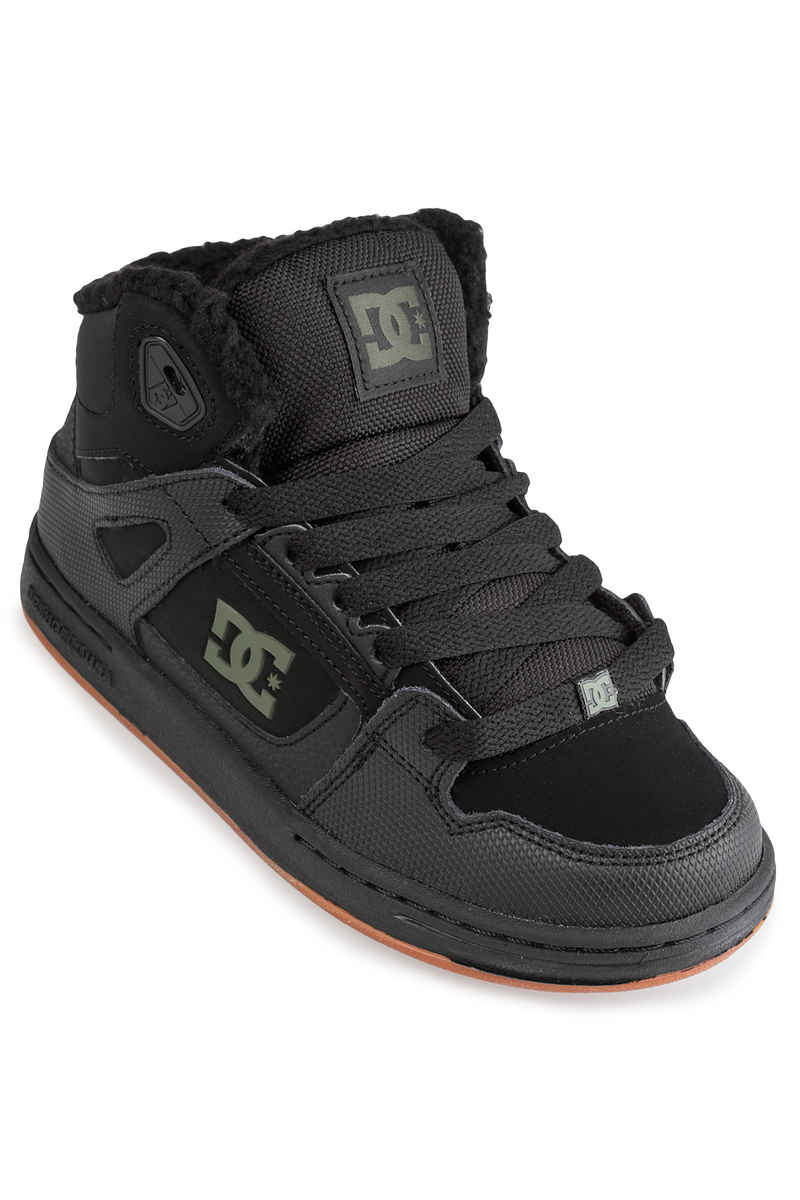 DC Pure High Top WNT Zapatilla kids (black black green)
