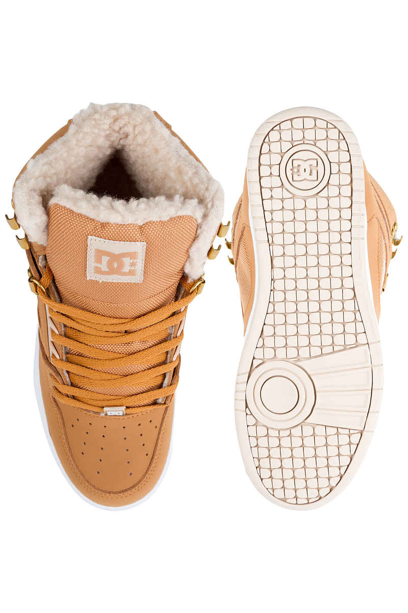 DC Pure High Top WNT Shoes women (wheat)