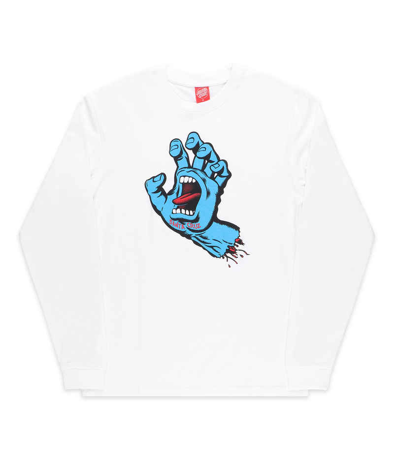 Santa Cruz Screaming Hand Longsleeve (white)