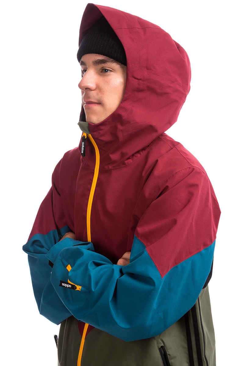 adidas Premiere Riding Snowboard Jacke (base green noble maro)