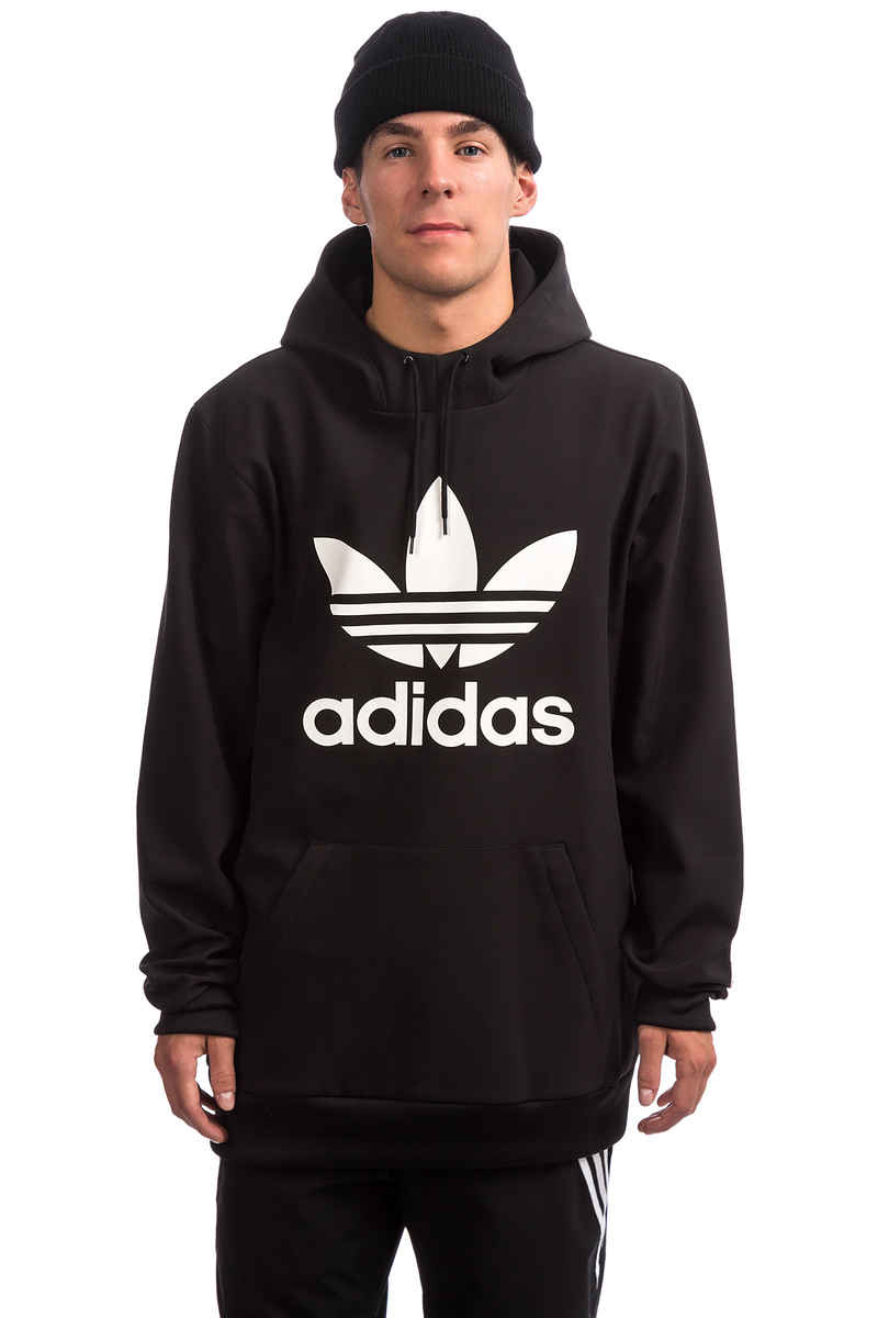 adidas Team Tech Snow Hoodie (black white)