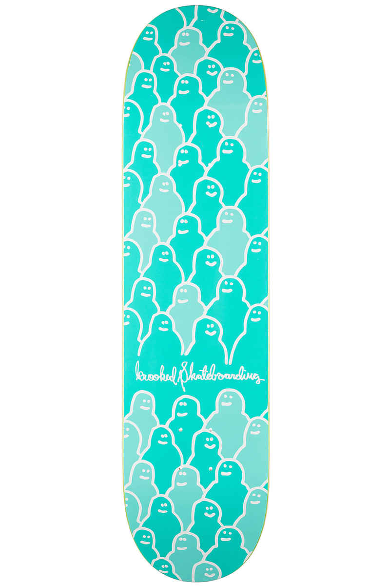 Krooked Team Krouded 8.06" Deck (teal)
