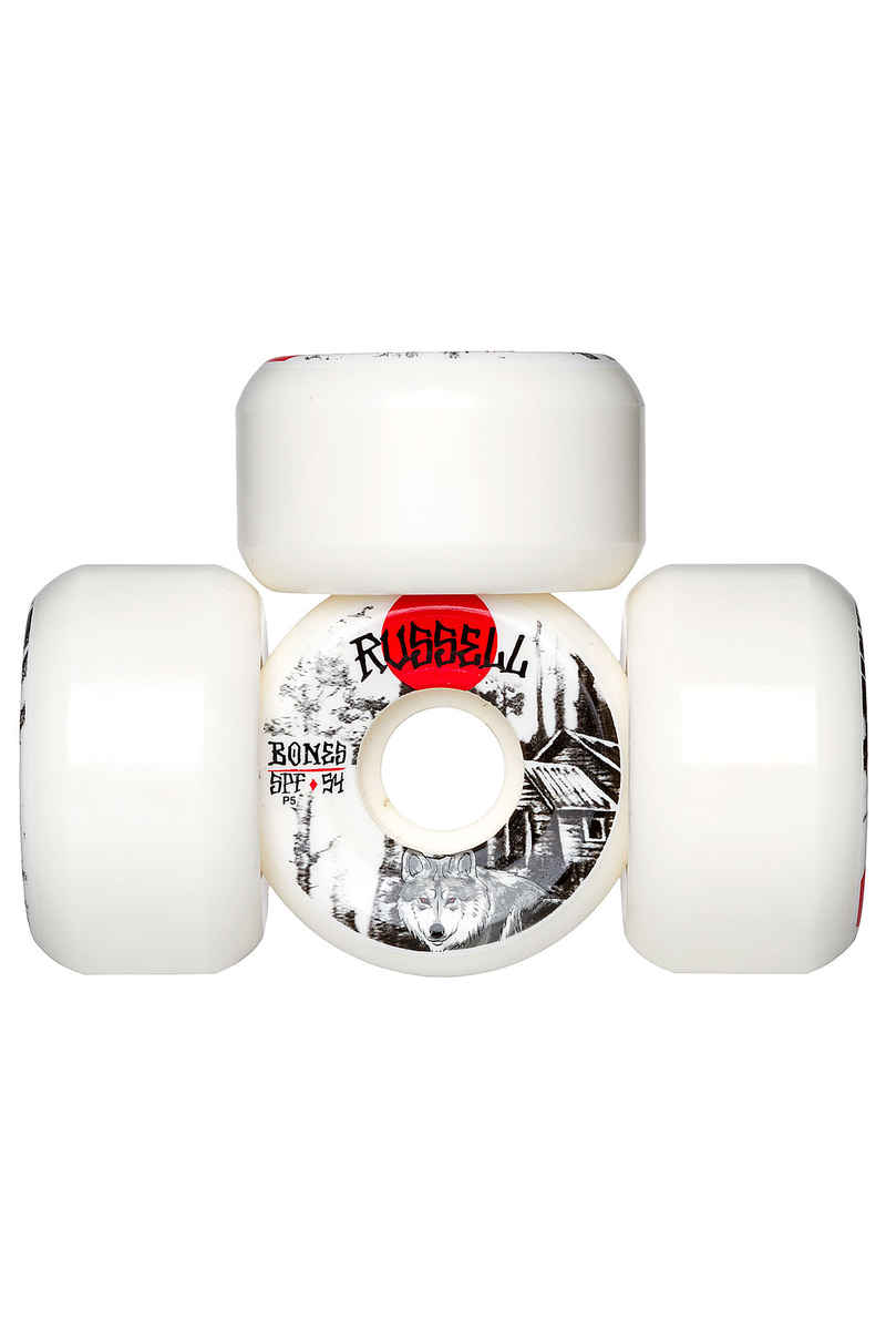 Bones SPF Russell Cabin P5 Roue (white) 54mm 104A 4 Pack