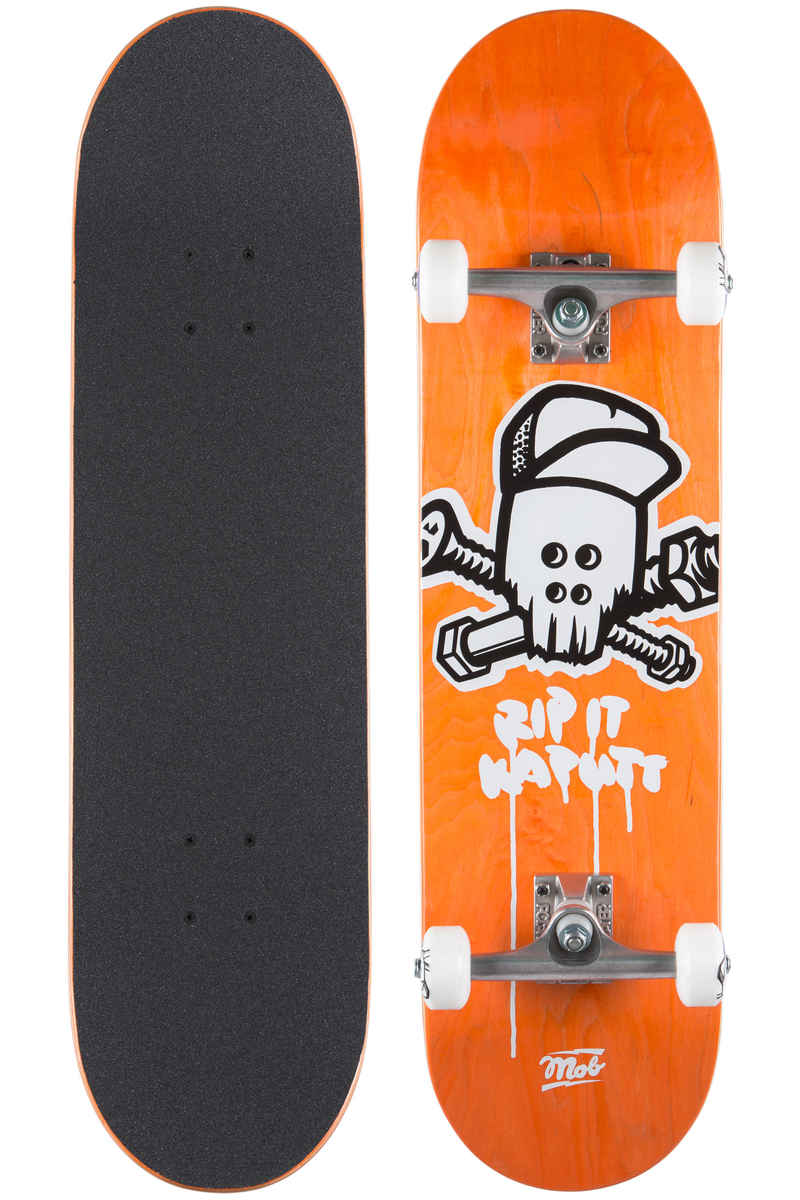 MOB Skateboards Skull 8.125" Tavola completa (orange)