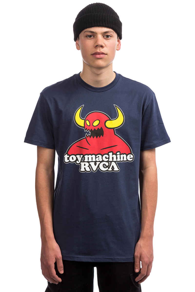 RVCA x Toy Machine Standard T-Shirt (seattle blue)