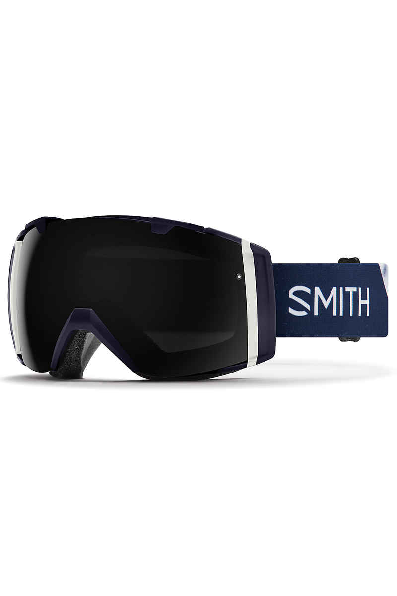 Smith I/O Ink Stratus Goggles (sun black storm yellow) incl. 2ème écran