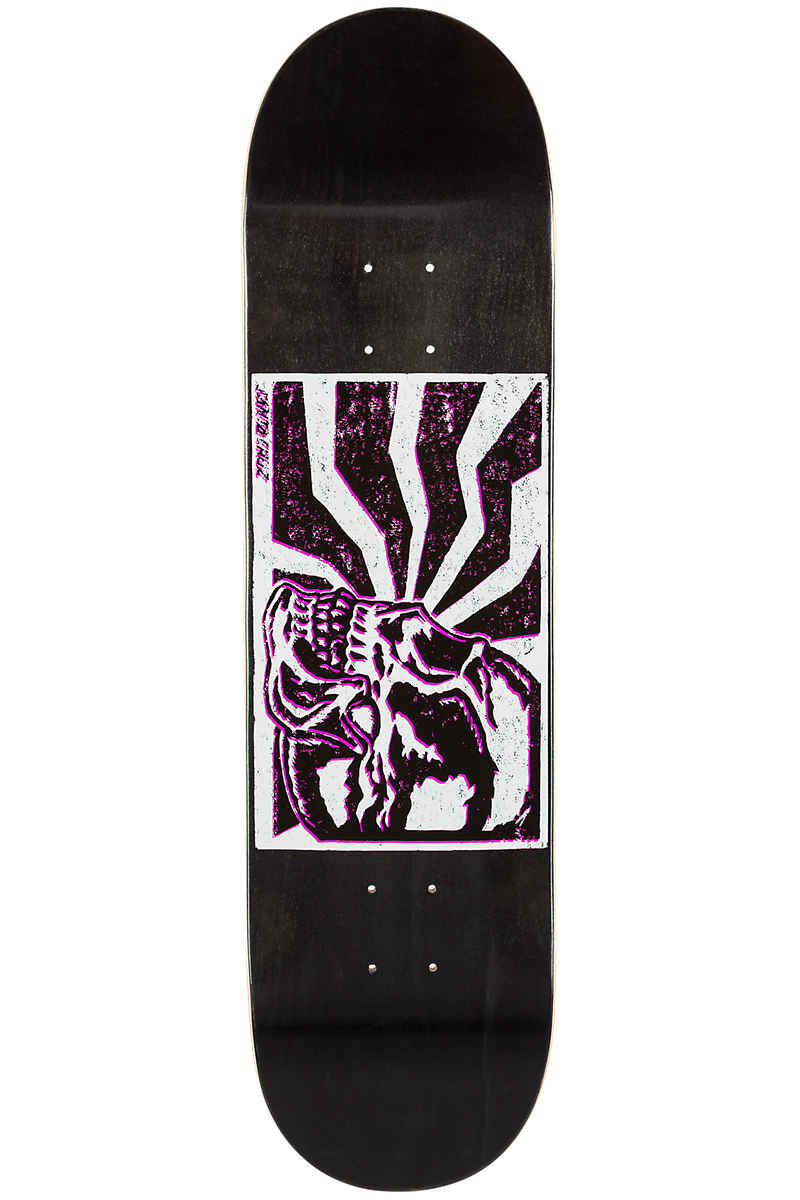 Santa Cruz Skull Block 8.25" Deck (black)