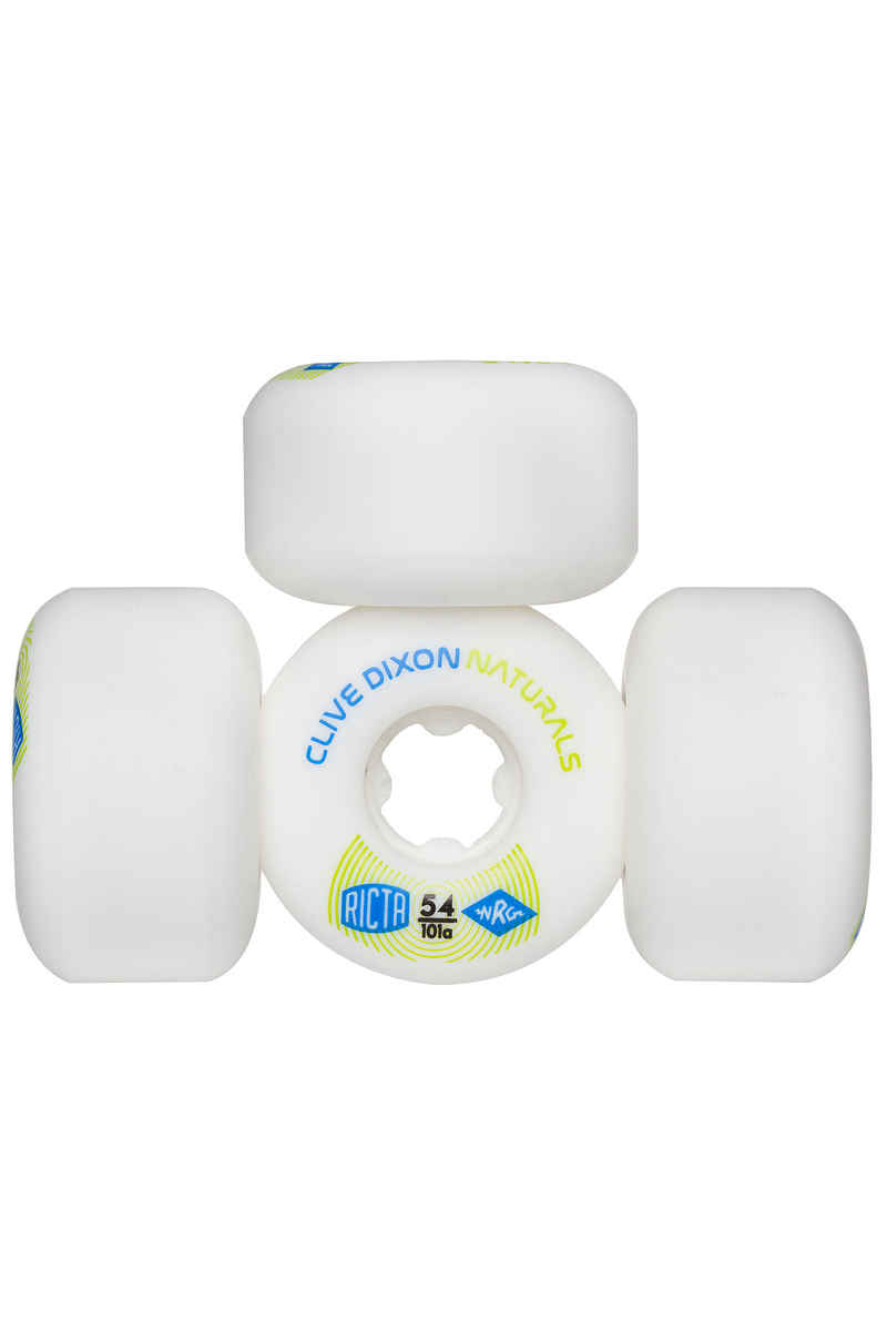 Ricta Dixon Naturals Roue (white) 54mm 101A 4 Pack
