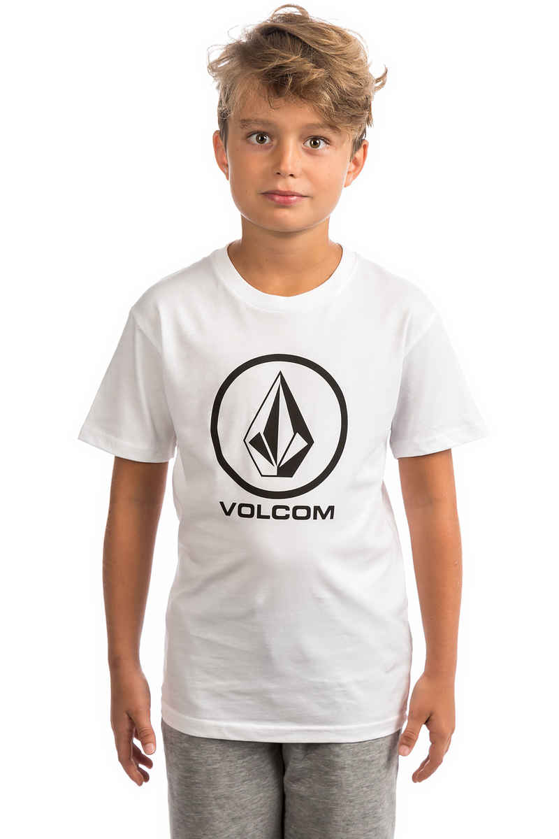 Volcom Crisp Stone Camiseta kids (white)