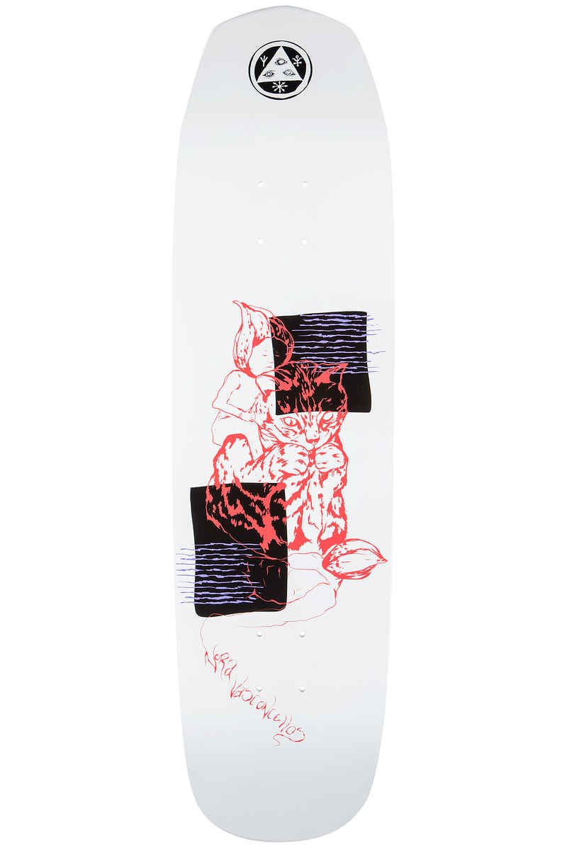 Welcome Vasconcellos Loo Dood 8.6" Deck (white)