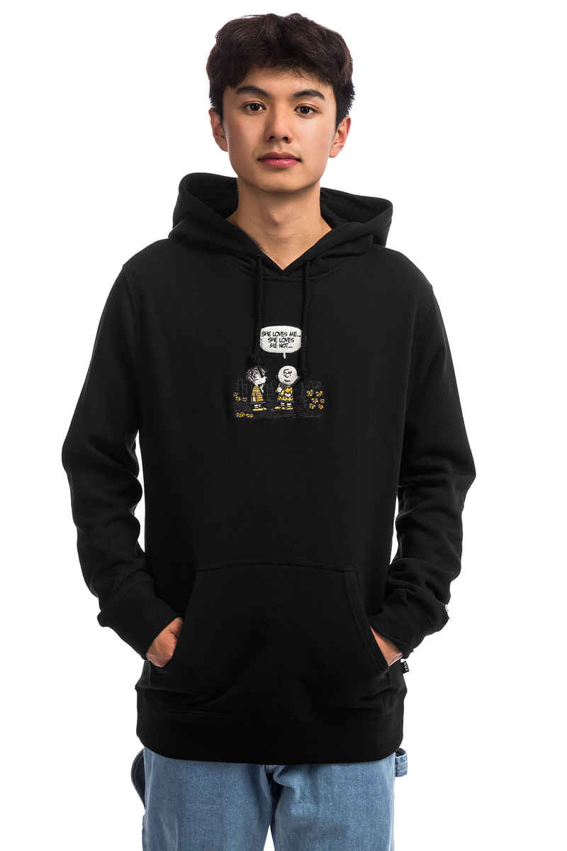 HUF x Peanuts Loves Me Sudadera (black)