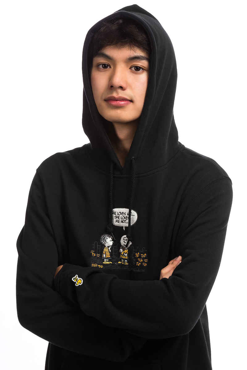 HUF x Peanuts Loves Me Sudadera (black)