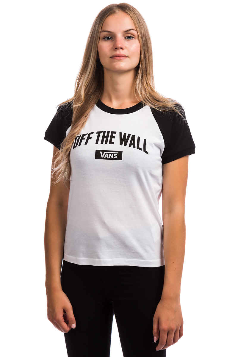 Vans New Arch T-Shirt women (white black)