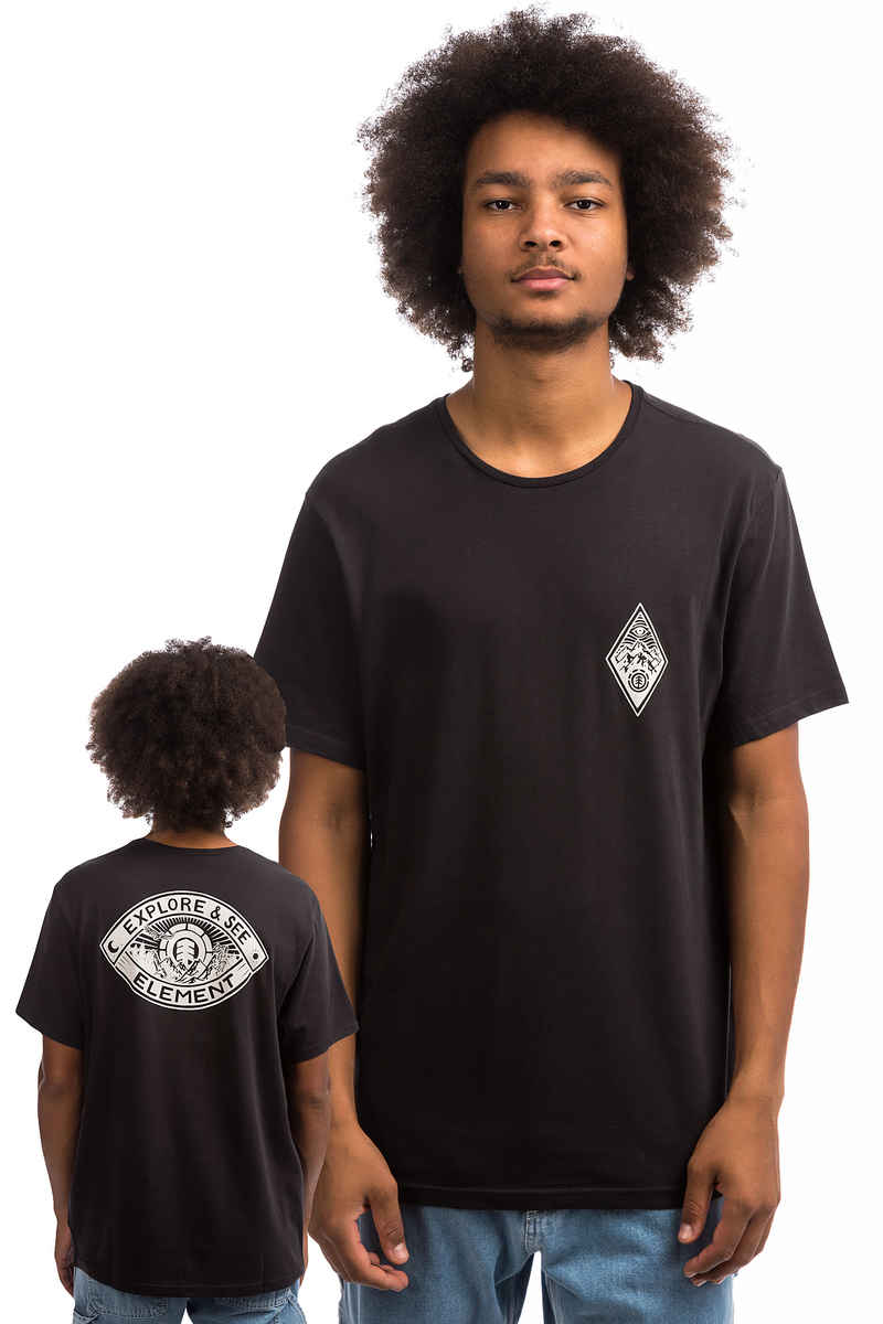 Element Eye Camiseta (off black)