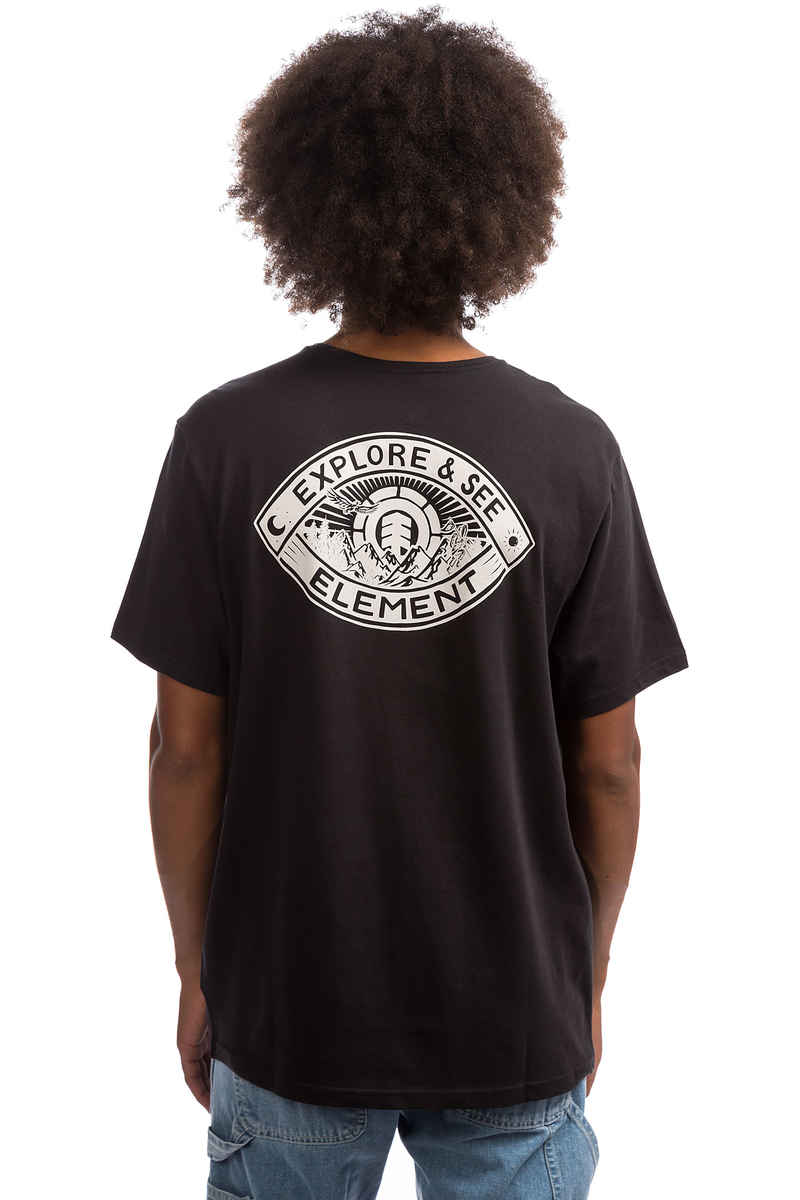 Element Eye Camiseta (off black)