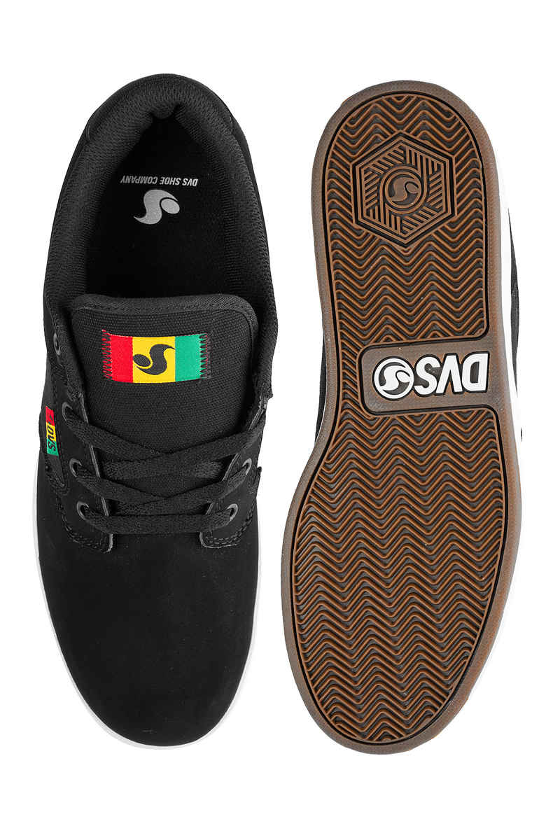 DVS Quentin Nubuck Schoen (black rasta)
