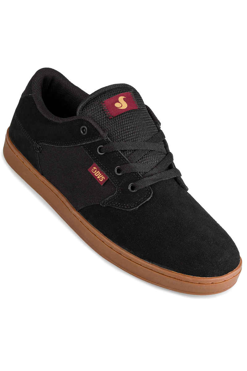 DVS Quentin Suede Shoes (black gum port)