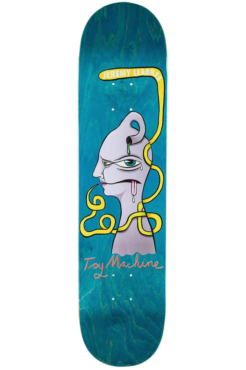 Toy Machine Leabres Face 8.125" Deck (purple)