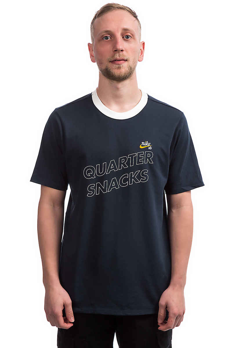 Nike SB x Quartersnacks AB T-Shirt (obsidian sail)