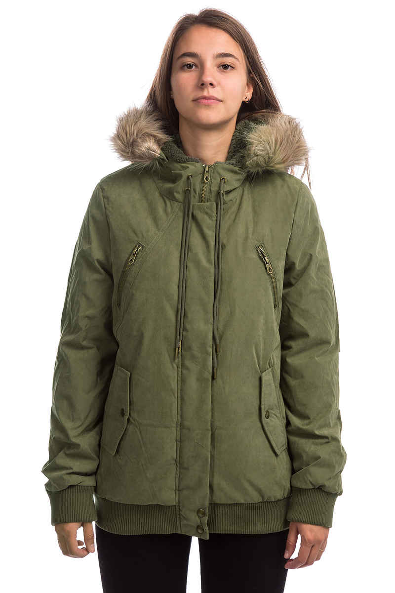 Volcom Set List Parka Jacke women (dark camo)